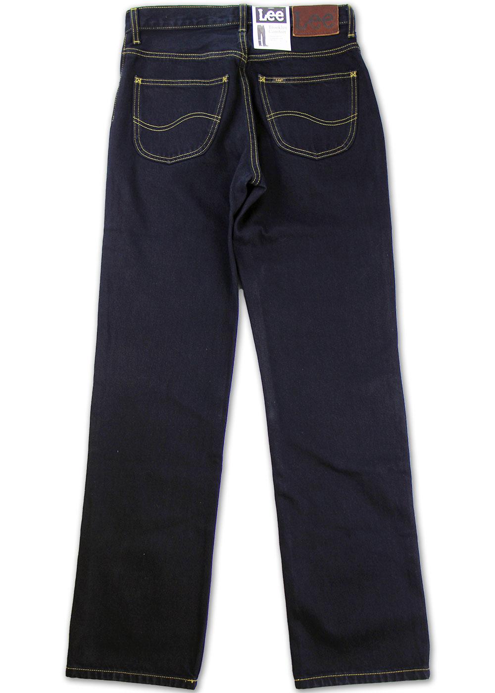 LEE Brooklyn Retro Mod Comfort Fit Western Jeans Blue Black
