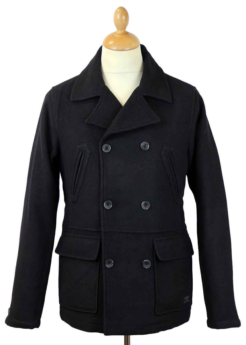 LEE Jeans Retro 60s Mod Double Breasted Pea Coat