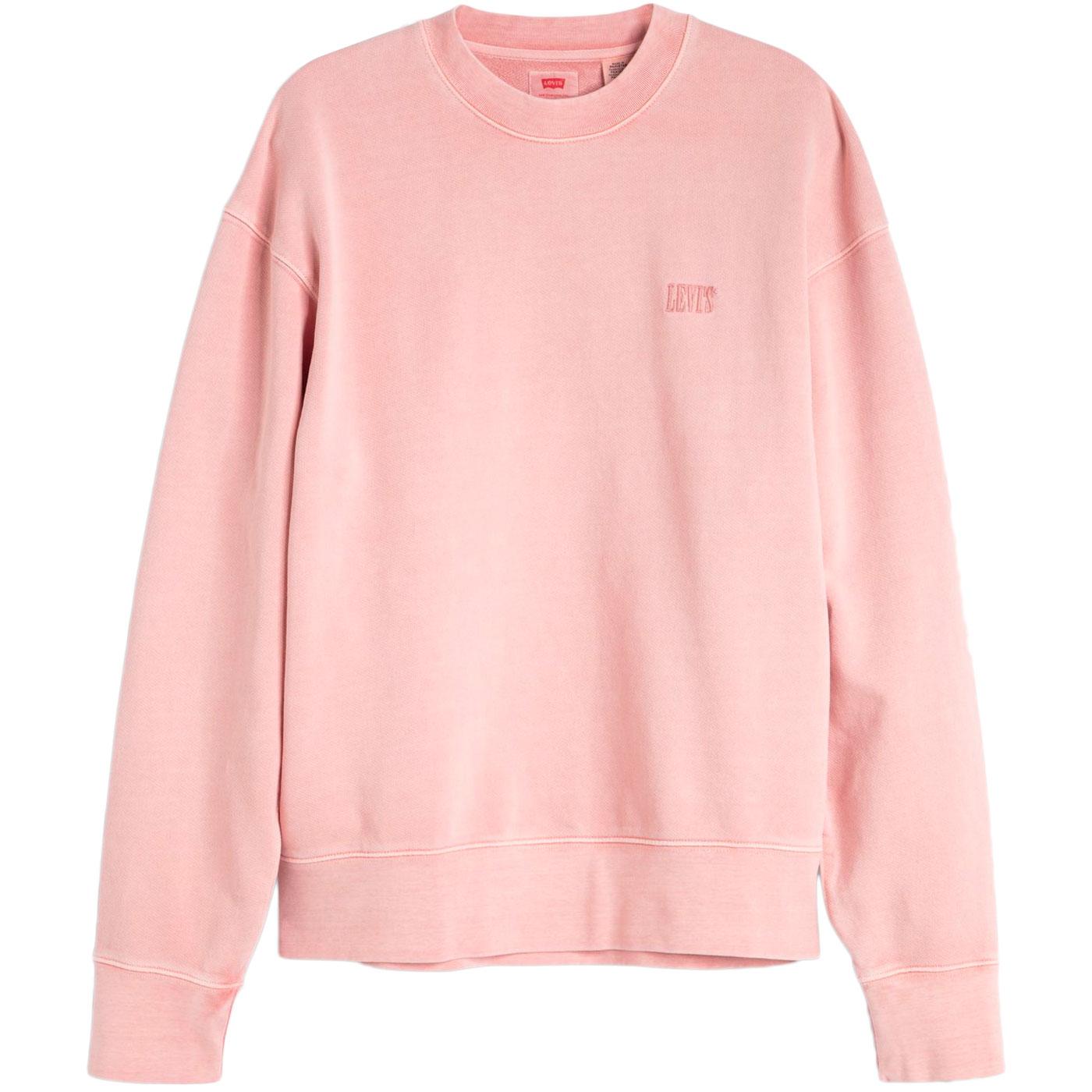 levi's pink sweatshirt