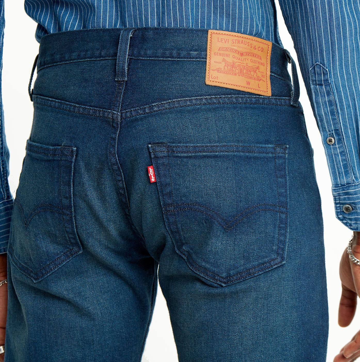 LEVI'S 501 Mod Original Straight Denim Jeans in Boared TNL