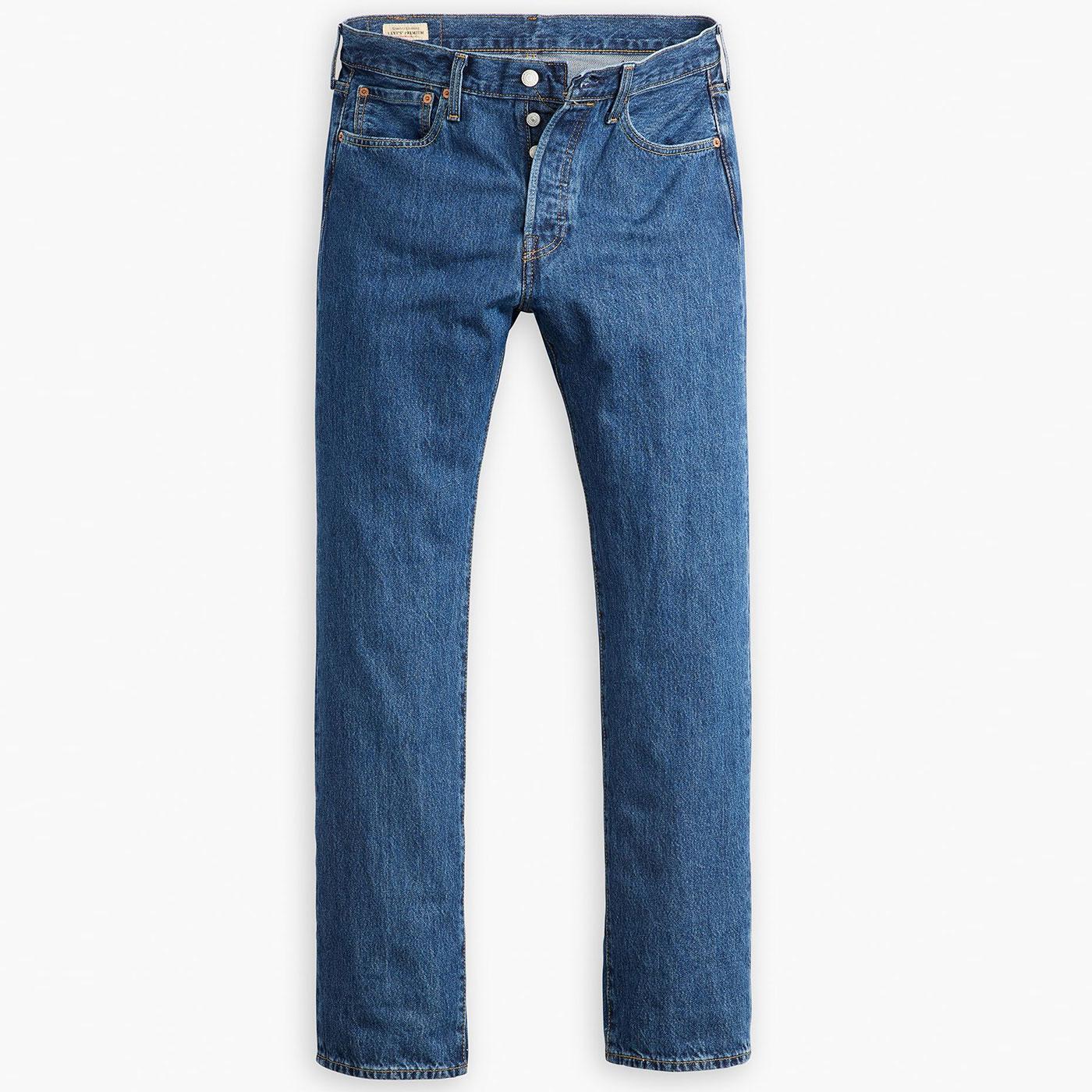 Levi's® Original 501® Straight Fit Stonewash Jeans