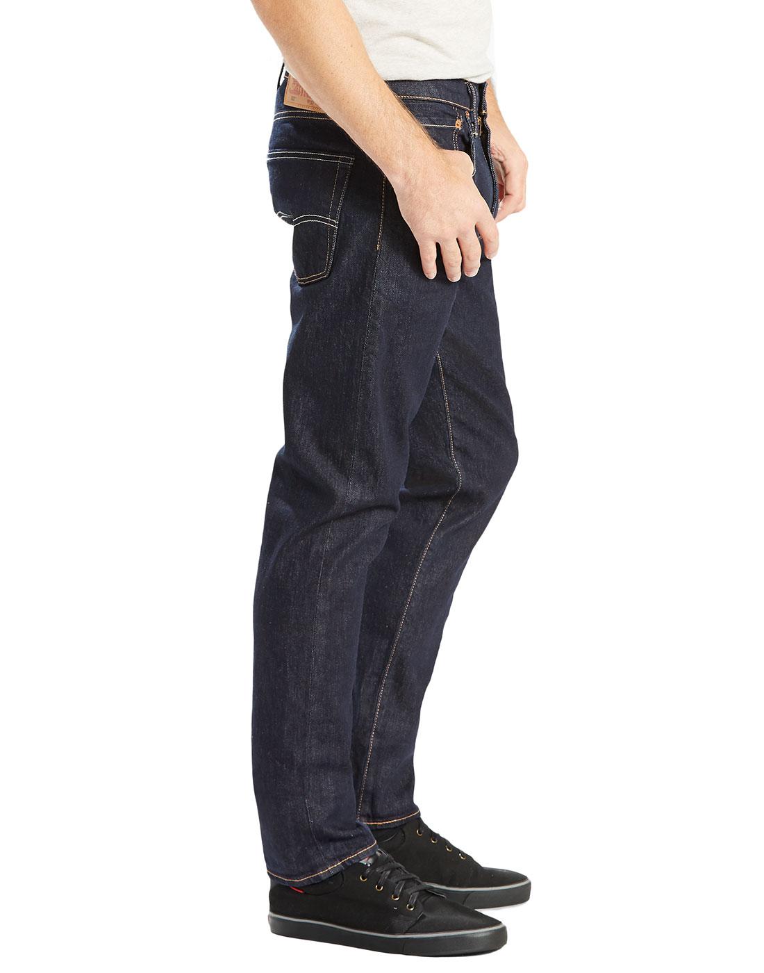 Regular Tapered Jeans in Chain Rinse