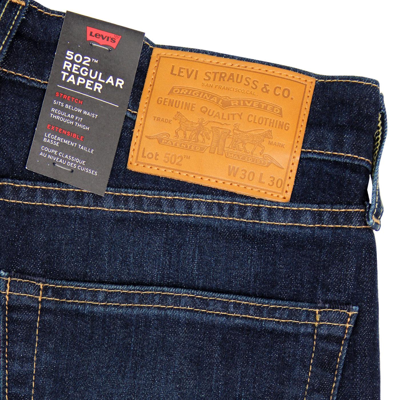 502 Regular Tapered Mod Denim Jeans 