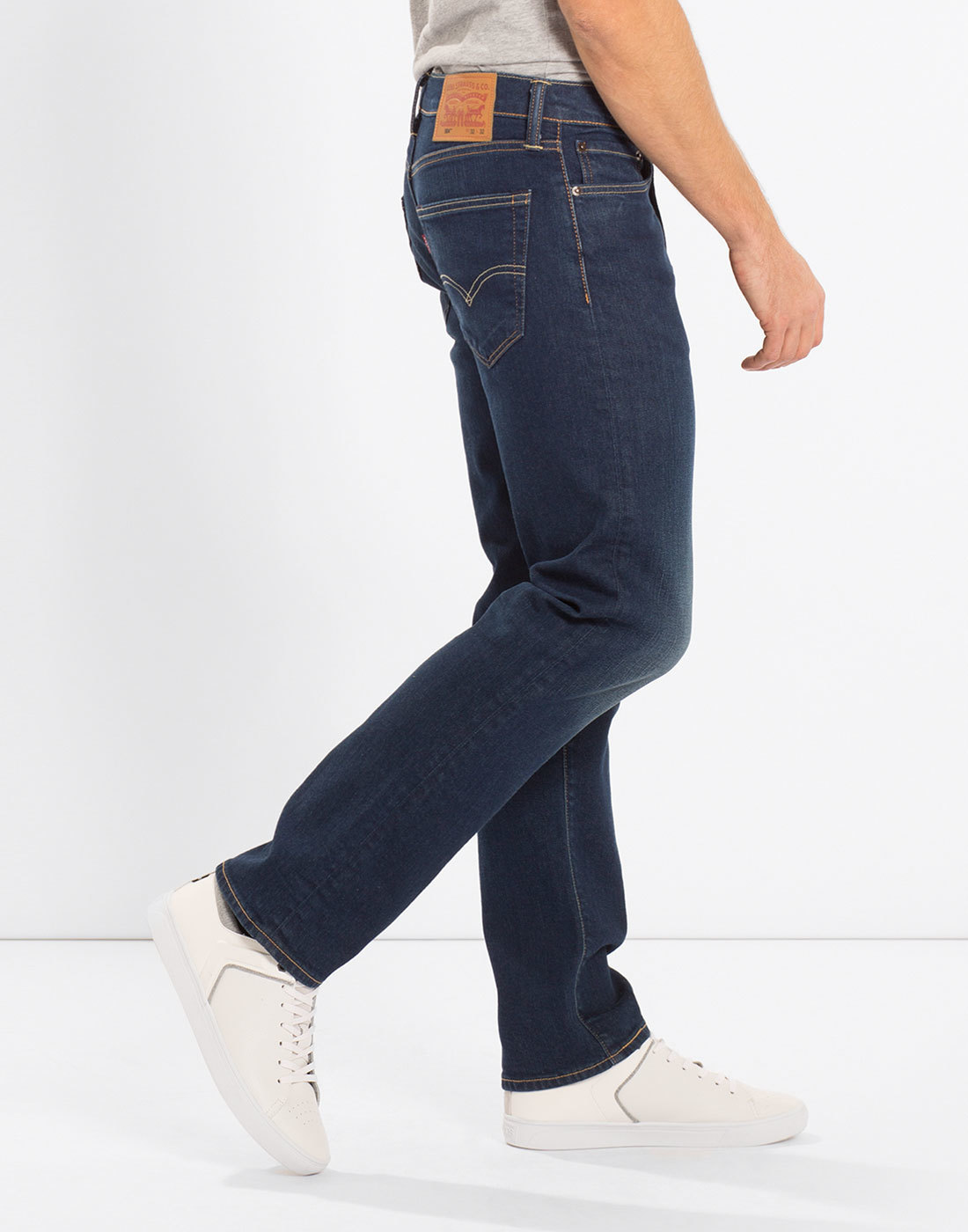 Retro Mod Regular Straight Denim Jeans 