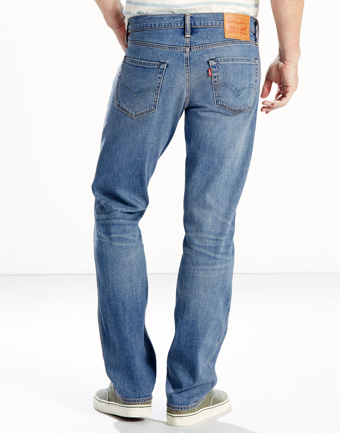 LEVI'S® 504 Retro Mod Regular Straight Denim Jeans in Greenville