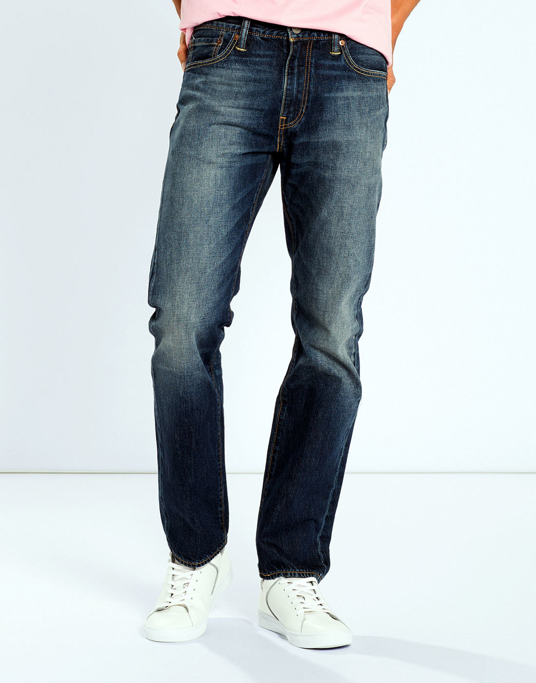 LEVI'S® 504 Retro Mod Regular Straight Denim Jeans in Boogaloo