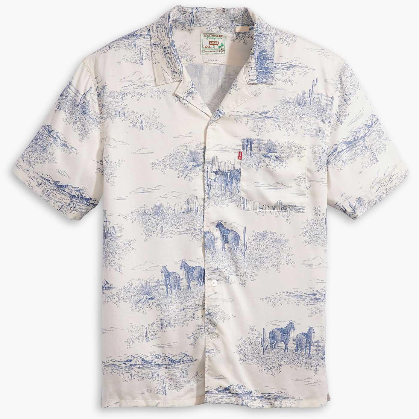 LEVI'S® 50s Sunset Camp Collar Western Toile Shirt