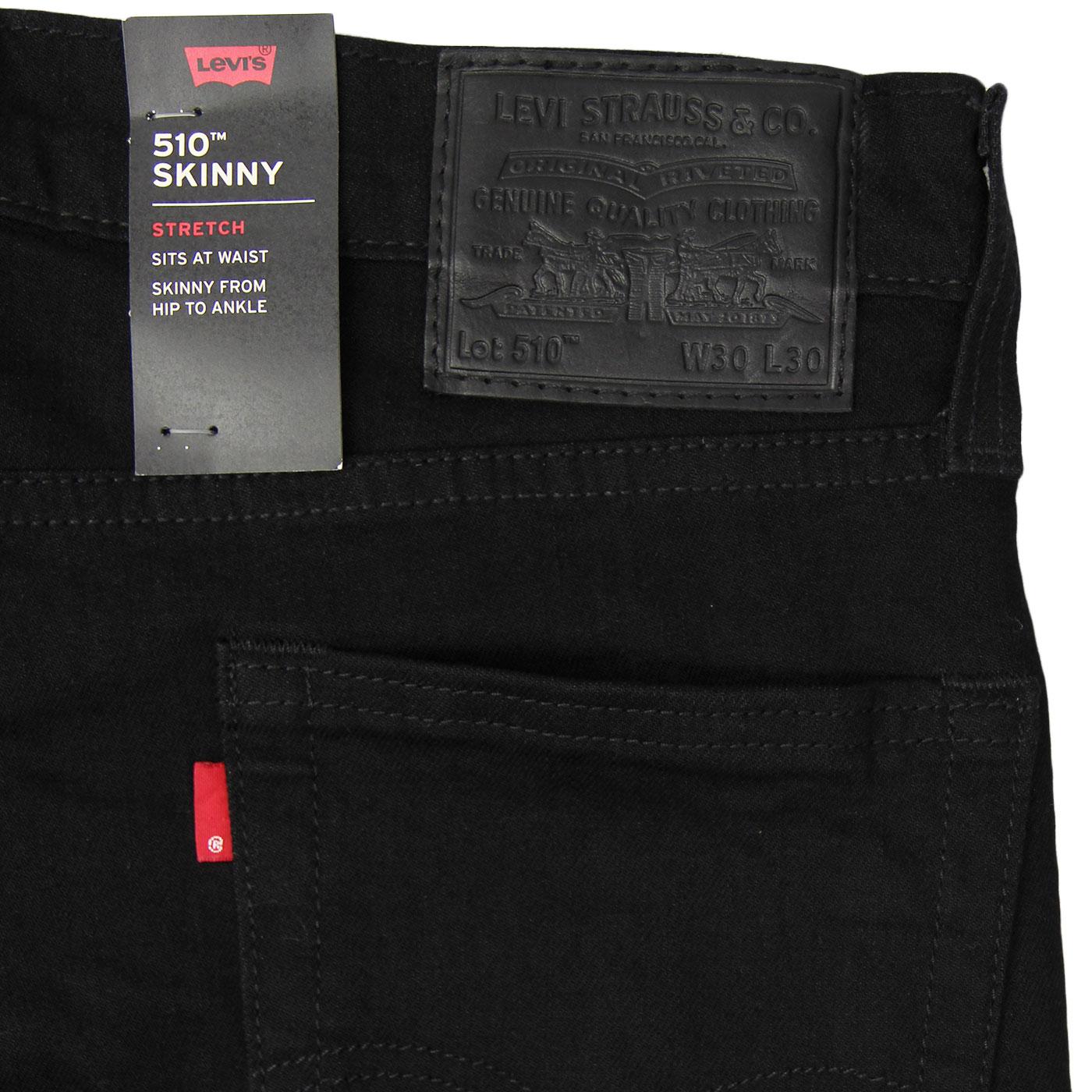 LEVI'S 510 Men's Retro Mod Skinny Fit Jeans in Stylo Adv