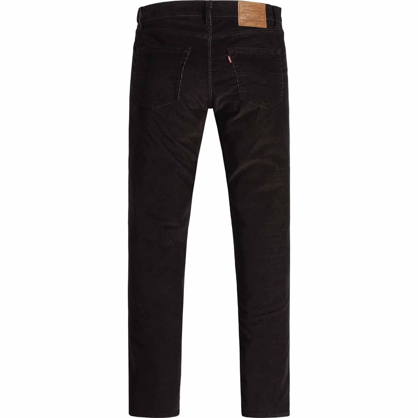 LEVI'S® 511™ Slim 14W Cord Retro Mod Trousers Black Agate