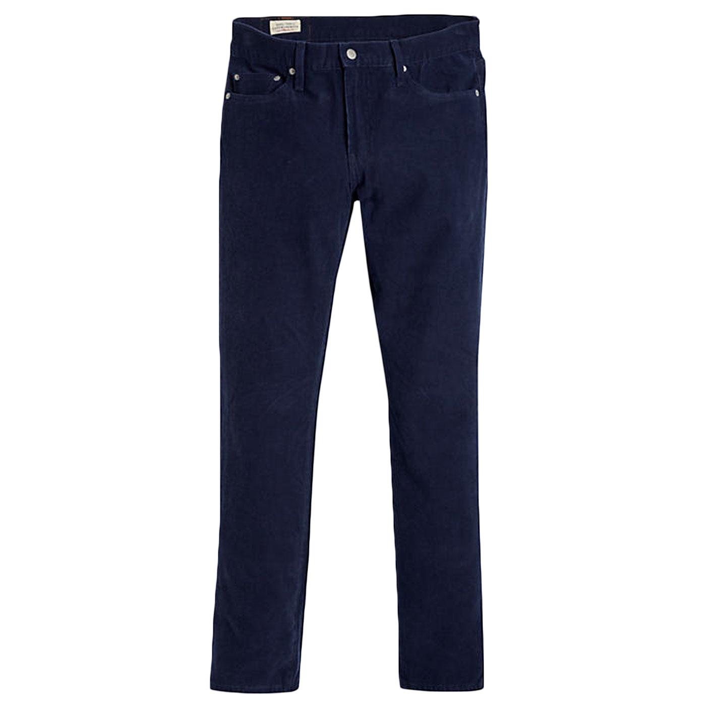 LEVI'S 511 Retro Men's Mod Slim Cord Jeans Nightwatch Blue