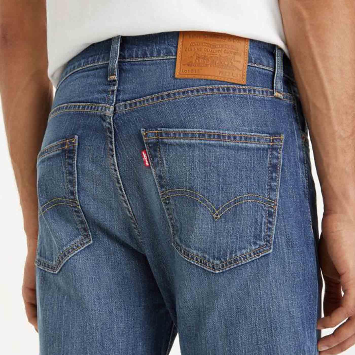 LEVI'S® 511™ Slim Fit Men's Retro Denim Jeans in Shitake