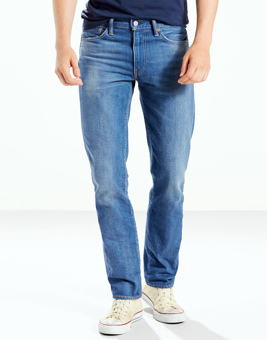 LEVI'S® 511 Men's Retro Mod Stonewash Slim Denim Jeans in Walker
