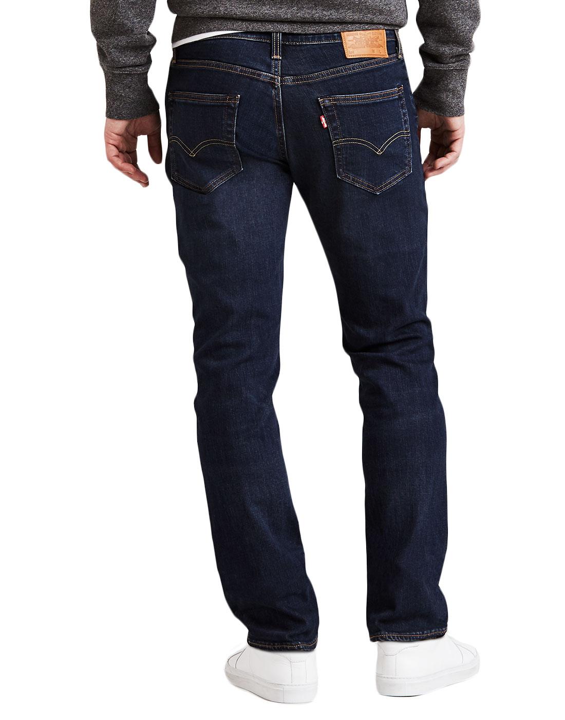 LEVI'S 511 Men's Mod Slim Stretch Denim Jeans Zebroid Adapt