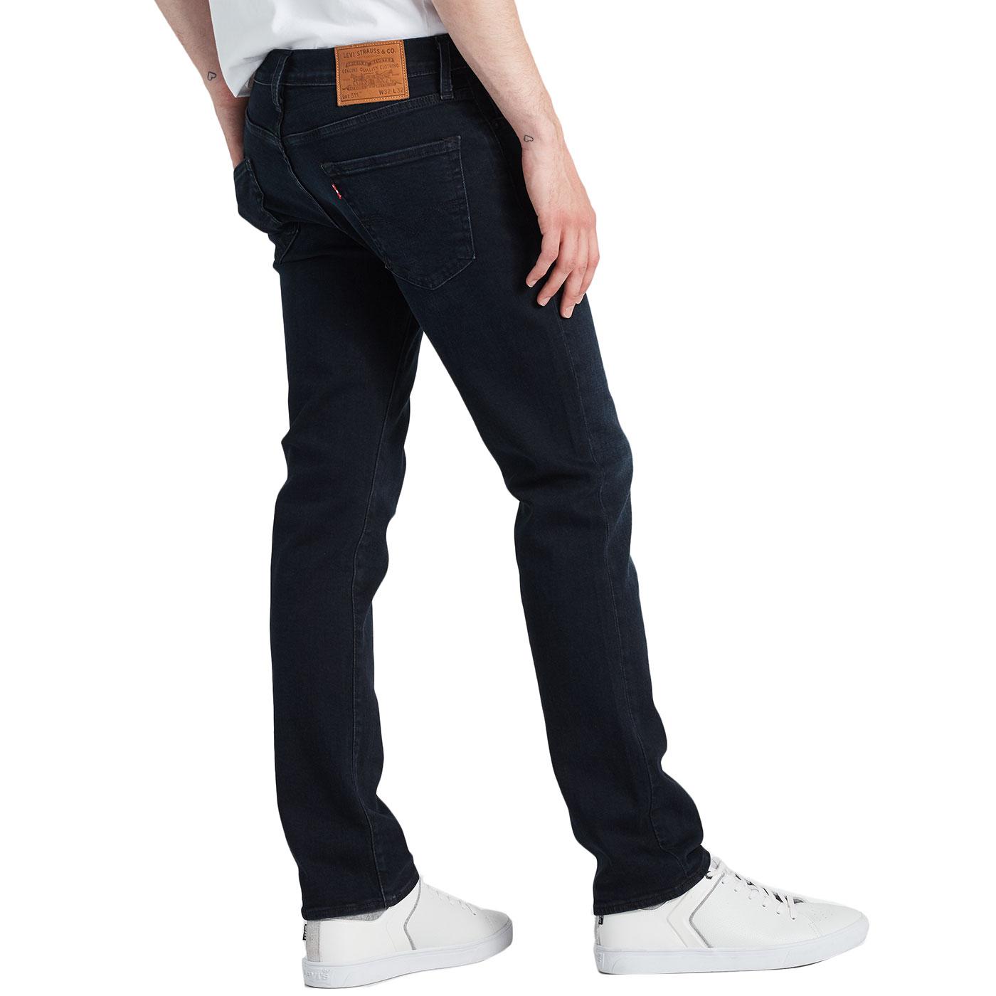 LEVI'S 511 Men's Retro Indie Mod Slim Denim Jeans Rajah Adv