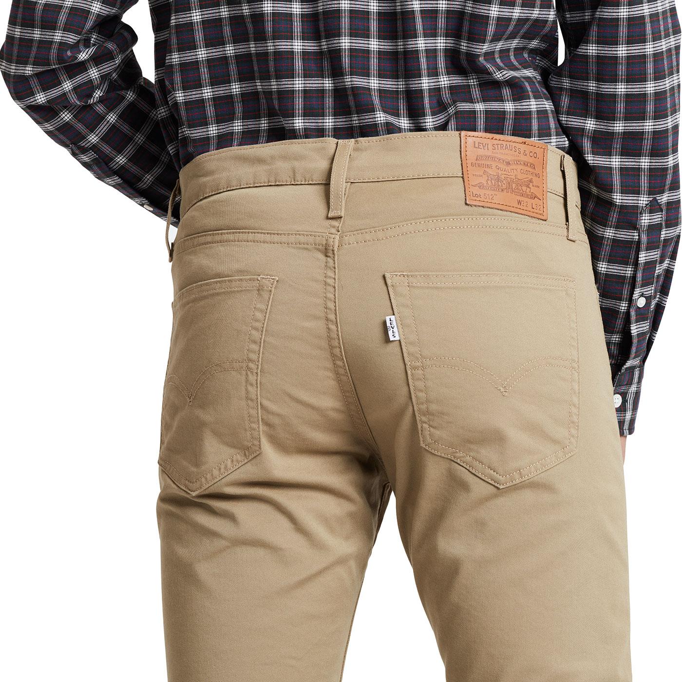 Mod Slim Taper Fit Chinos in Harvest Gold