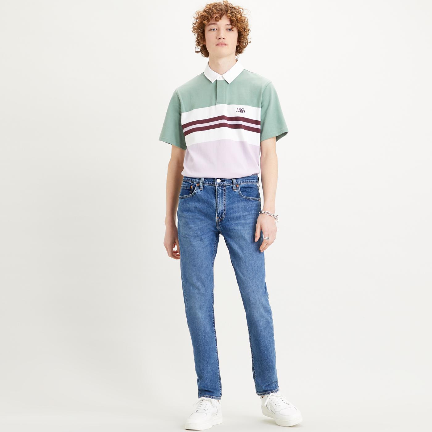 LEVI'S 512 Slim Taper Retro Jeans in Corfu Spanish Angels