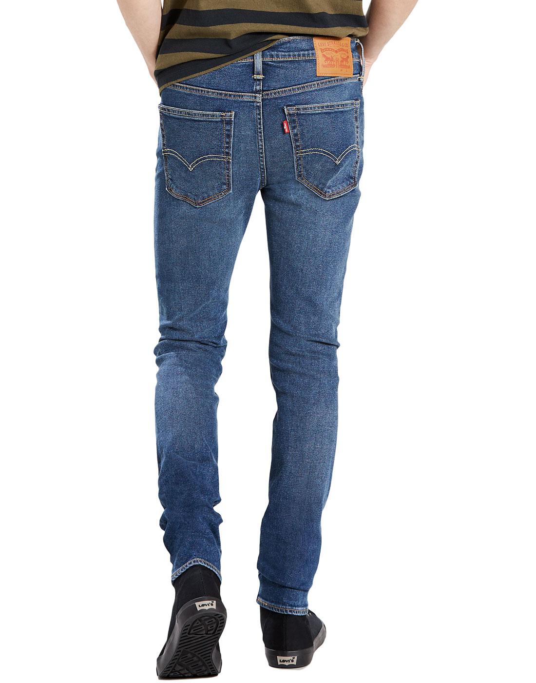 Levi S 519 Retro Mod Extreme Skinny Fit Denim Jeans Williamsburg