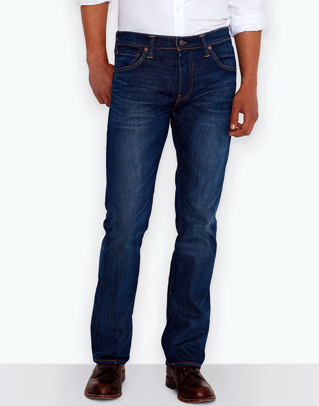 levi's 527 bootcut mostly mid blue