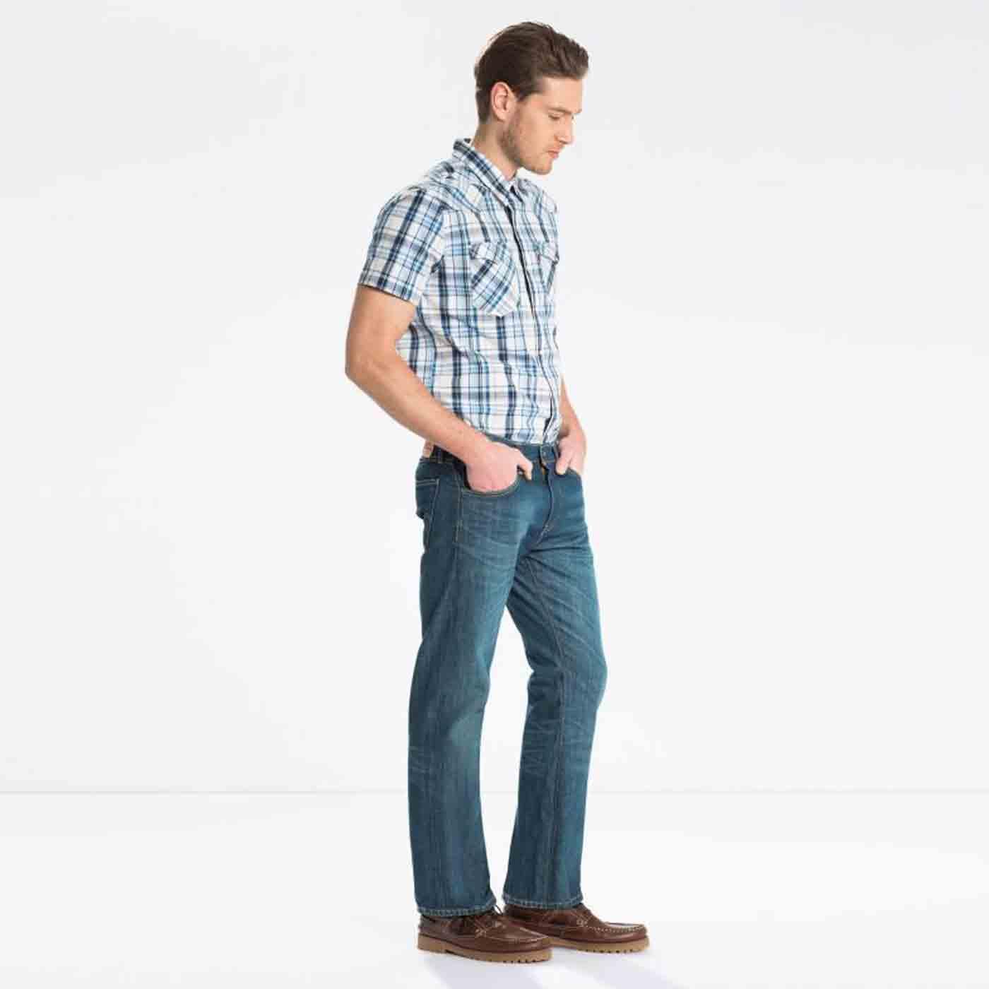 LEVI'S® 527 Slim Boot Cut Jeans in Explorer Blue