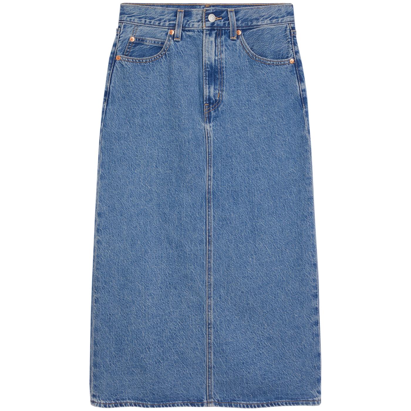 LEVI'S® 70's Midi Skirt in Golly Gee