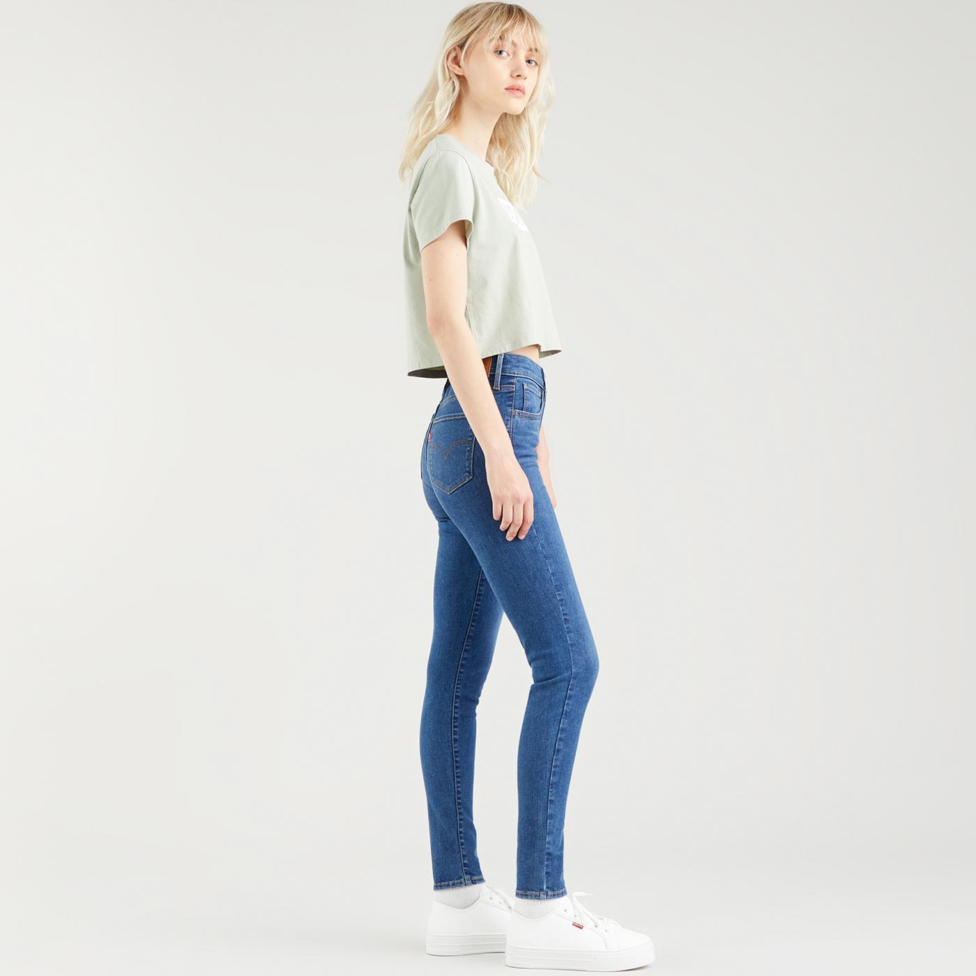 LEVI'S 720 High-Rise Super Skinny Retro Jeans in Echo Cloud