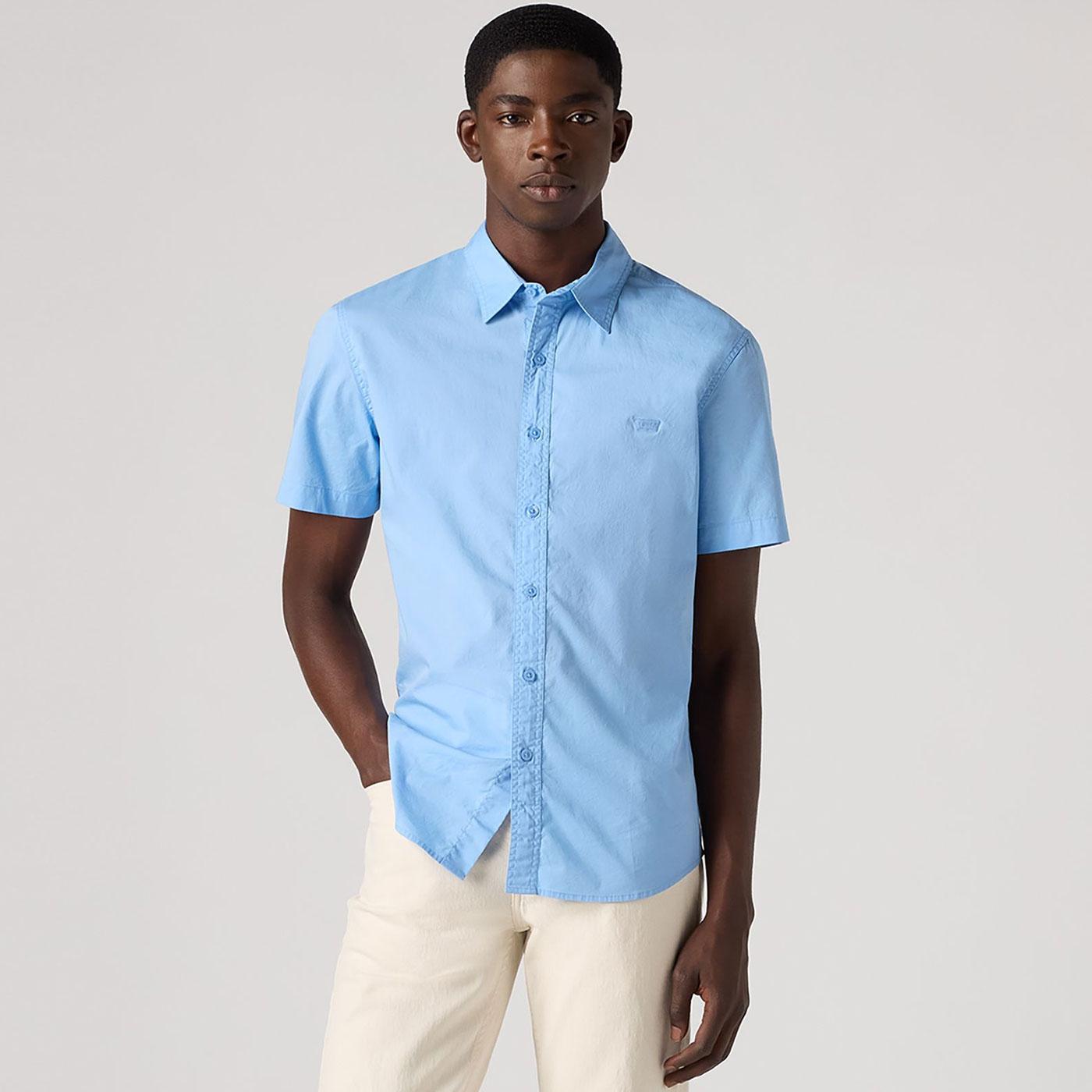 Levi's® Battery Housemark Slim Fit SS Shirt (DRB)