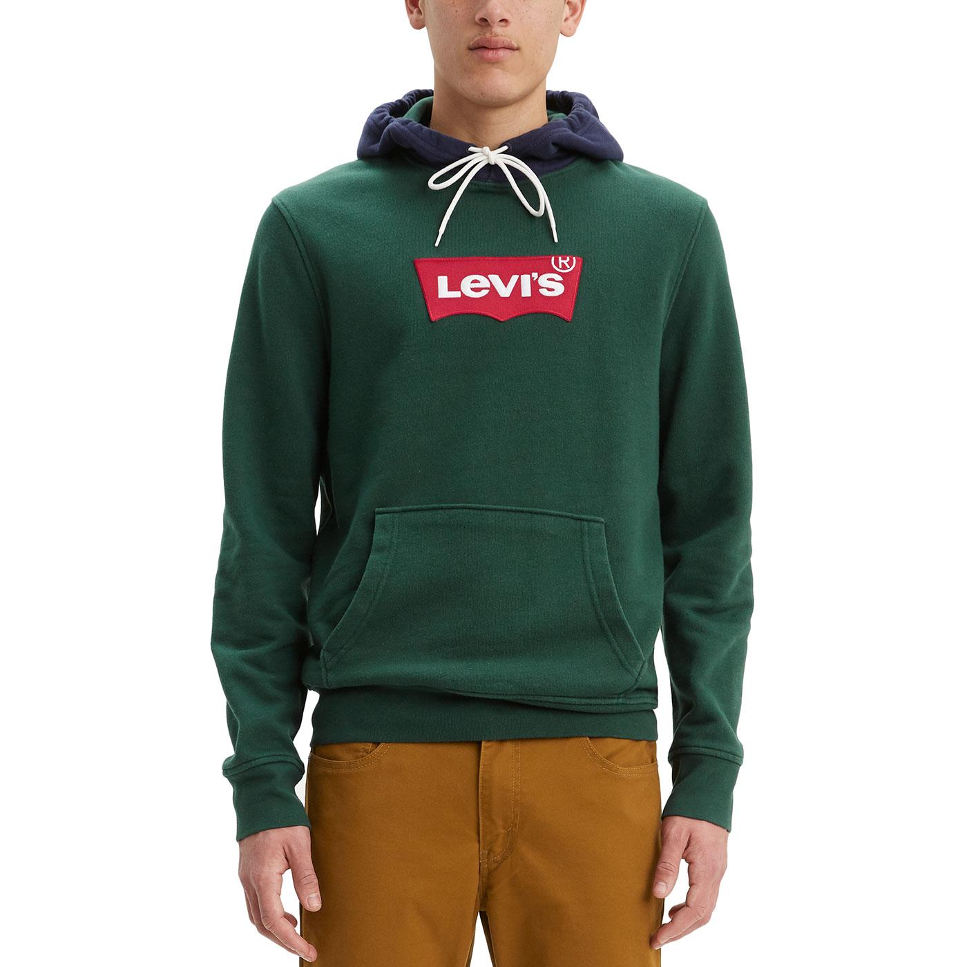 green levis hoodie