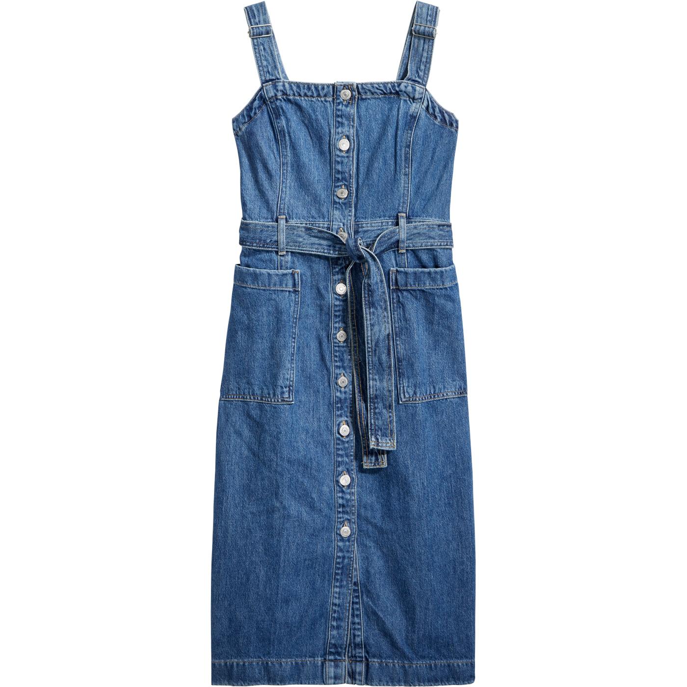 Calla LEVI'S Womens Retro Denim Dress in Out of the Blue