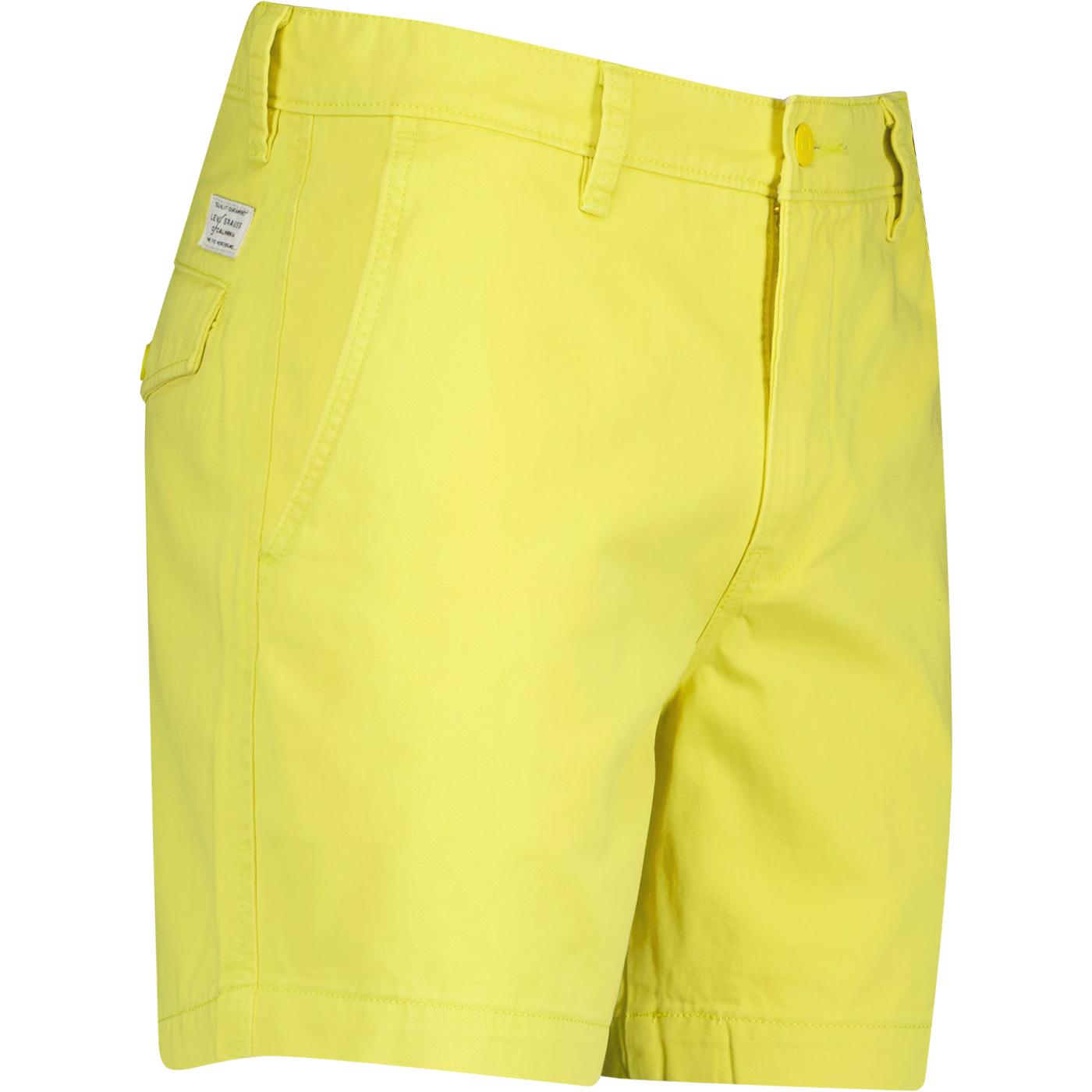 Yellow chino hot sale shorts