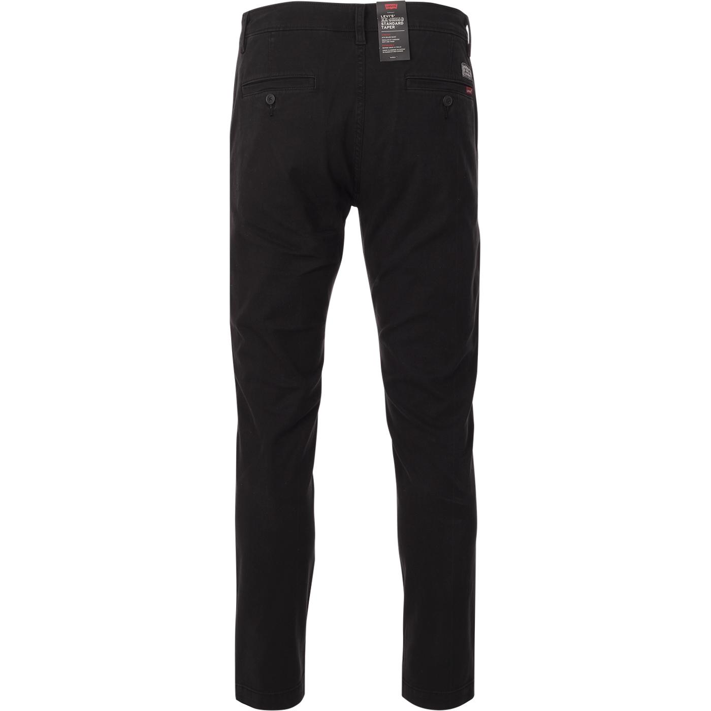 LEVI'S Retro Mod Standard Taper XX Chino Trousers in Black