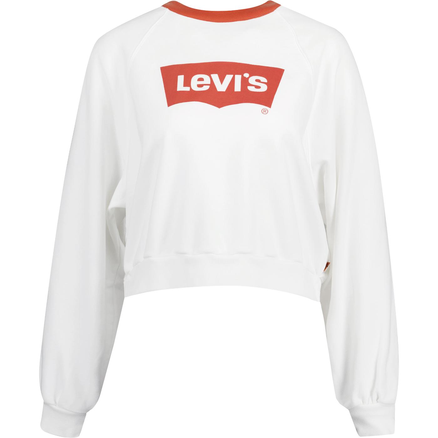 LEVI'S® Vintage Raglan Crew Orange Tab Sweatshirt