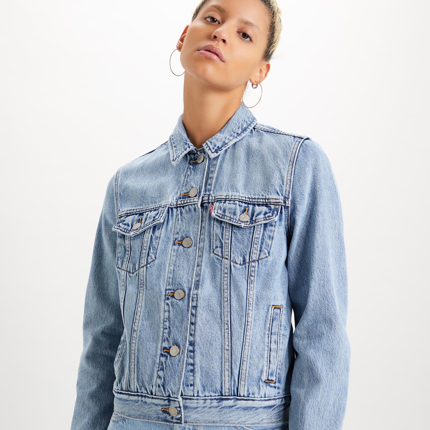 Levi denim best sale jacket original