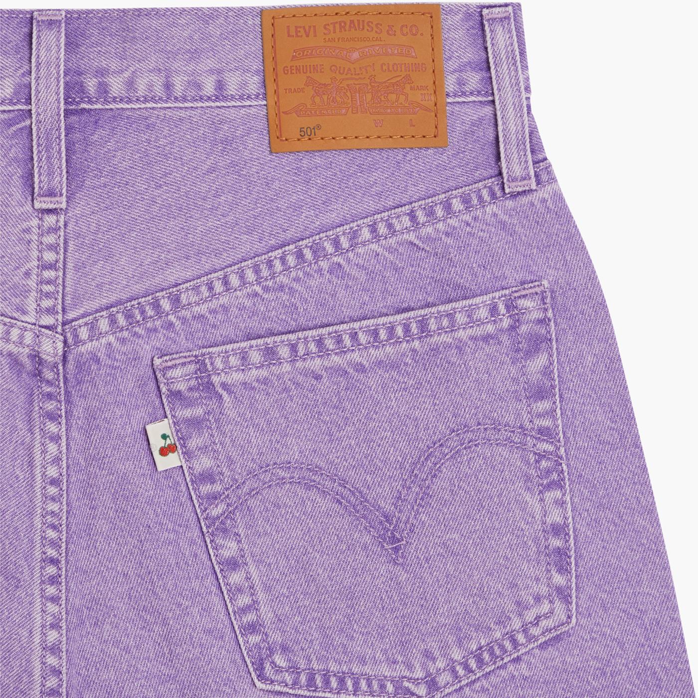 LEVI'S® Fresh® Women's 501® Original Jean Shorts in Lavendar