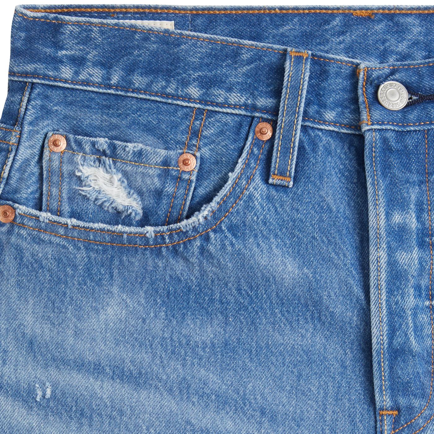 LEVI'S® 501® Original Retro Denim Shorts in Oxnard Athens Mid