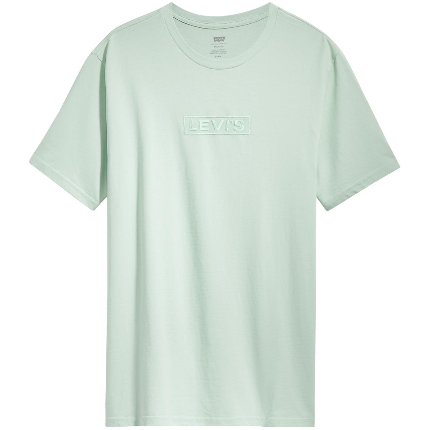 Relaxed Fit LEVI'S BT Tonal Embroidery Tee GREEN
