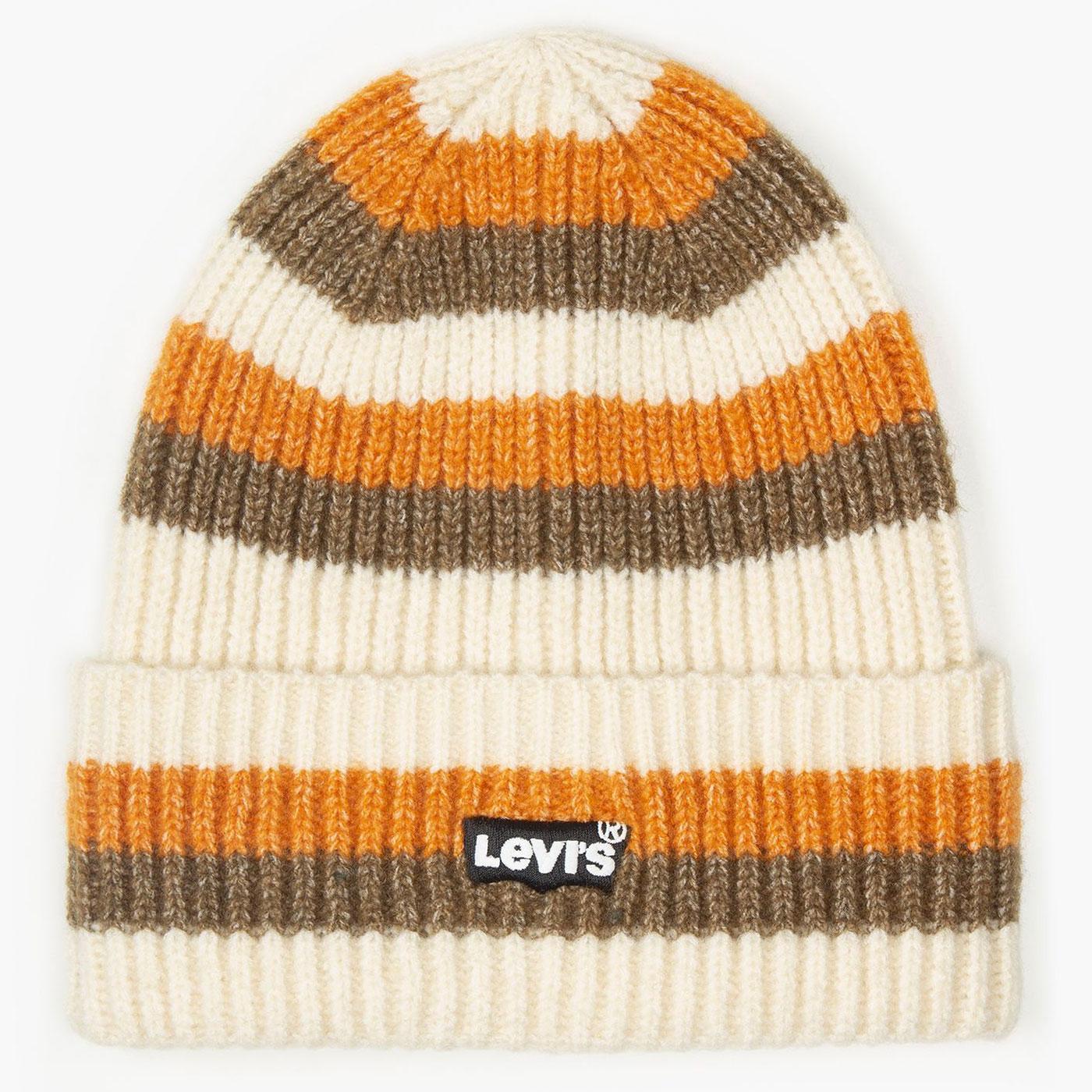 Levi's® Essential Ribbed Batwing Retro Beanie OW