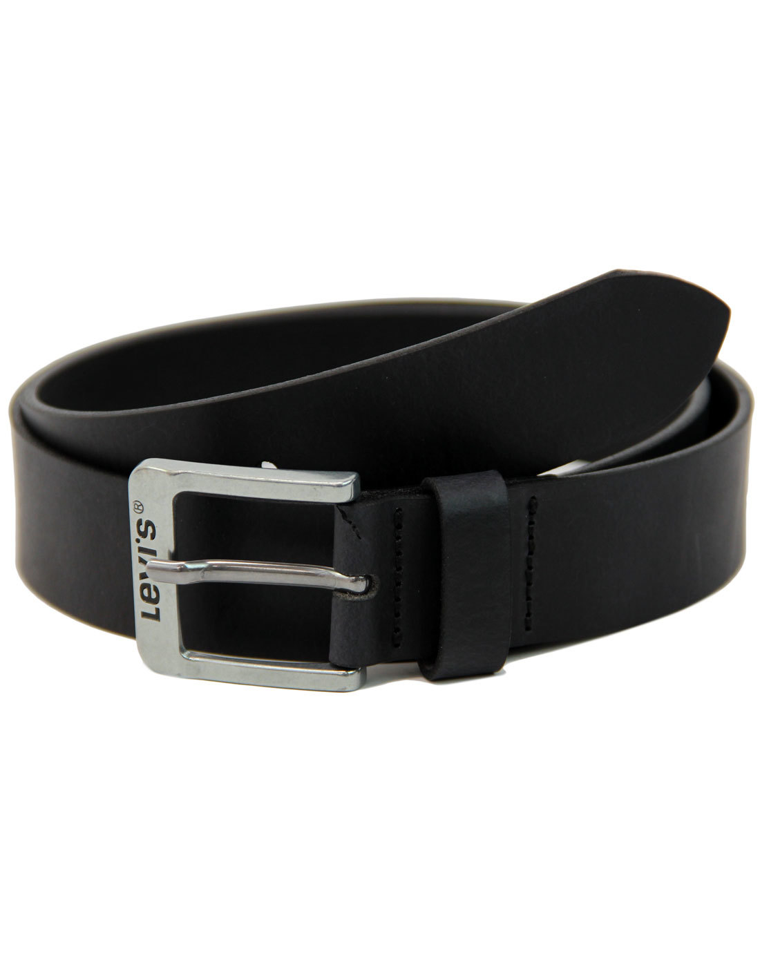 LEVI'S® Free Men's Retro Mod Smooth Leather Belt in Black