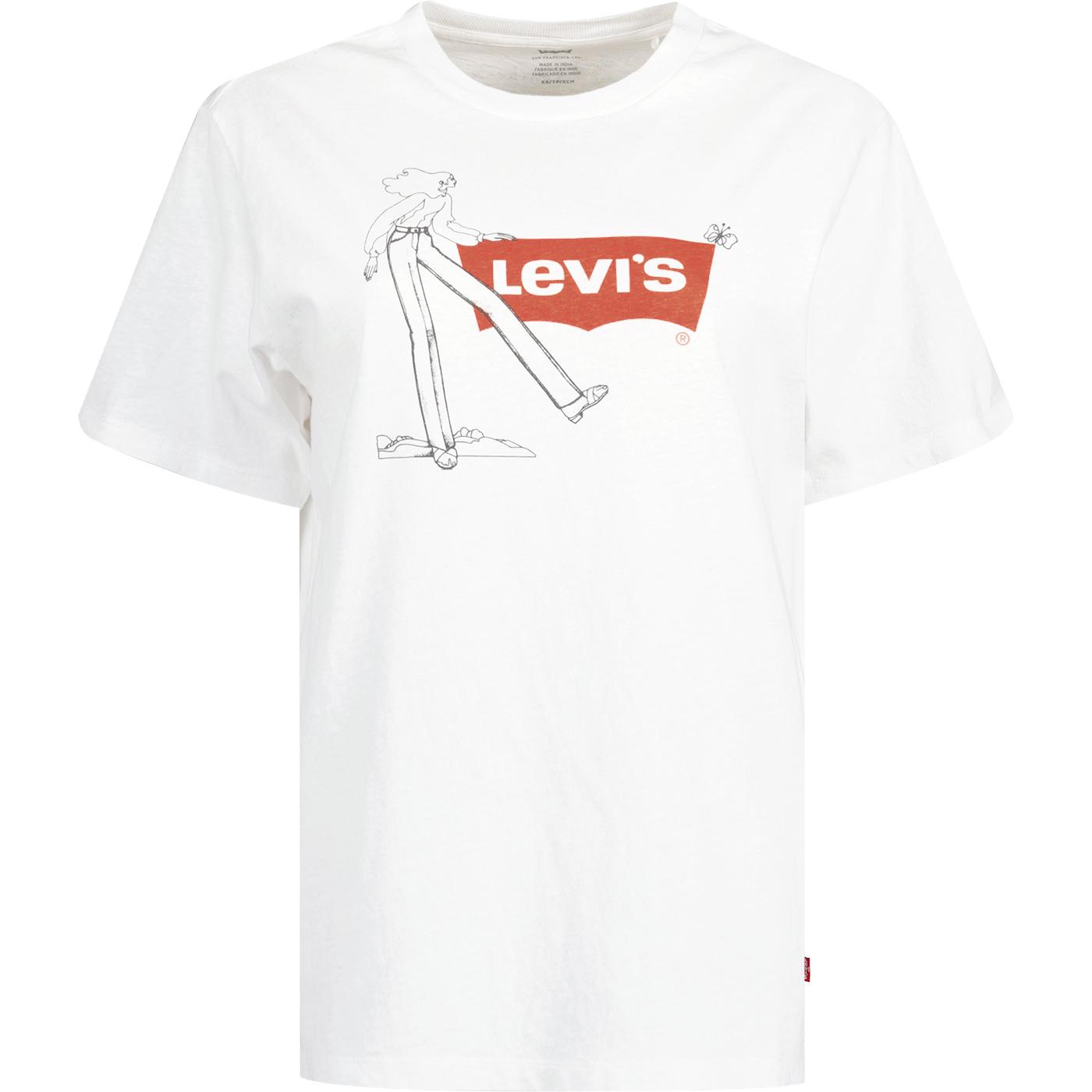 LEVI'S® For Gals Retro 70s Batwing Graphic Jet Tee