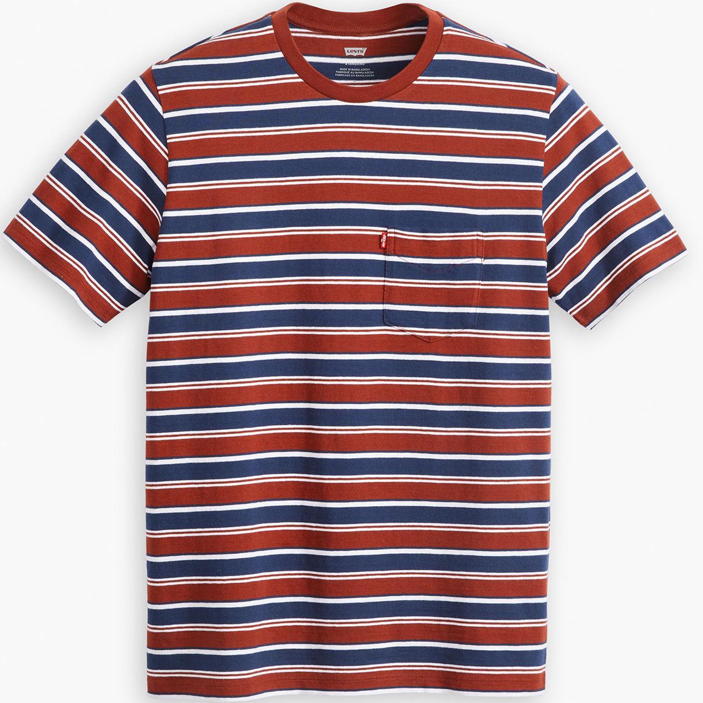 Levi's® Retro Hartford Stripe Classic Pocket Tee R