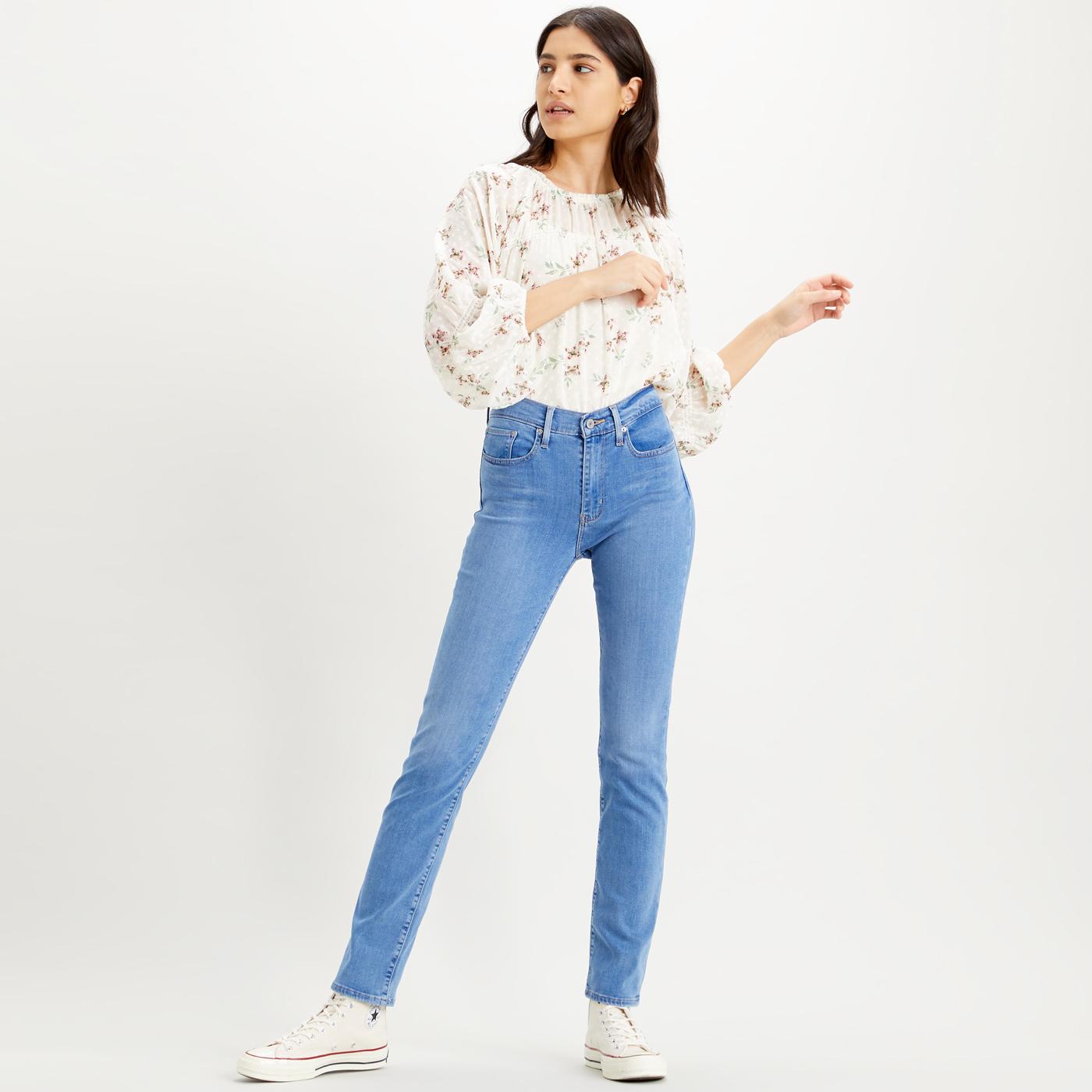 724 High Rise Retro 70s Straight Jeans 