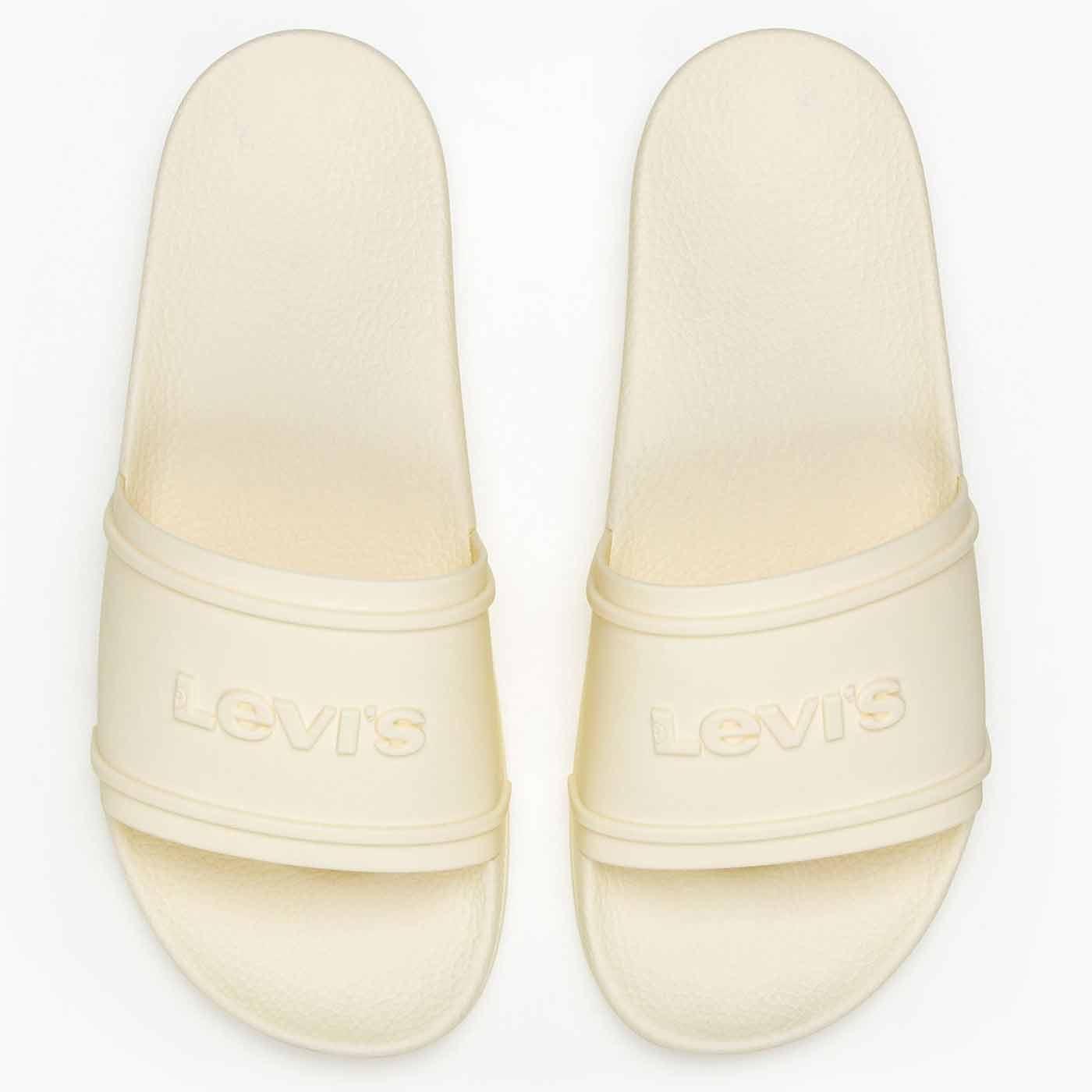 Levi's® Women's June 3D Retro Sliders (Off White)
