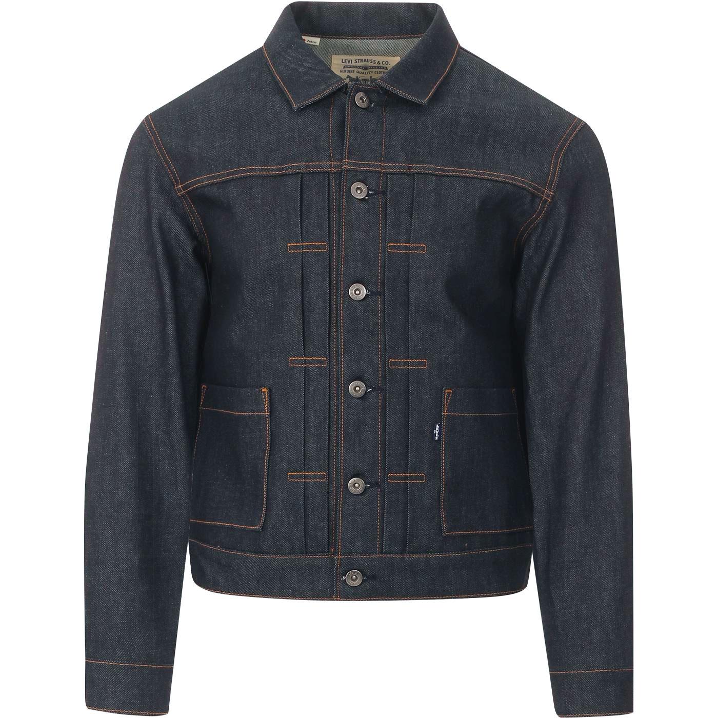 LEVI'S Made & Crafted Type II Worn Trucker Jacket in Crisp