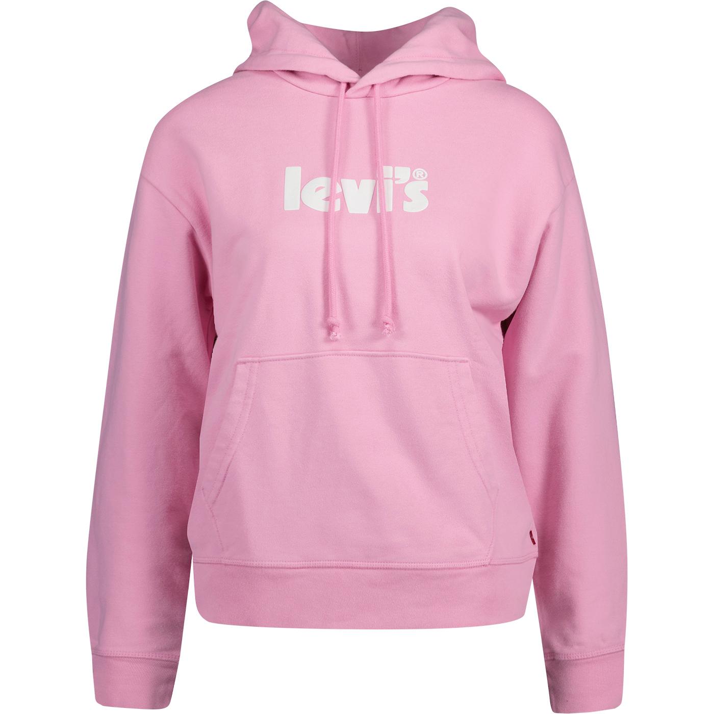 Levi® Women's Graphic Standard Hoodie Pink