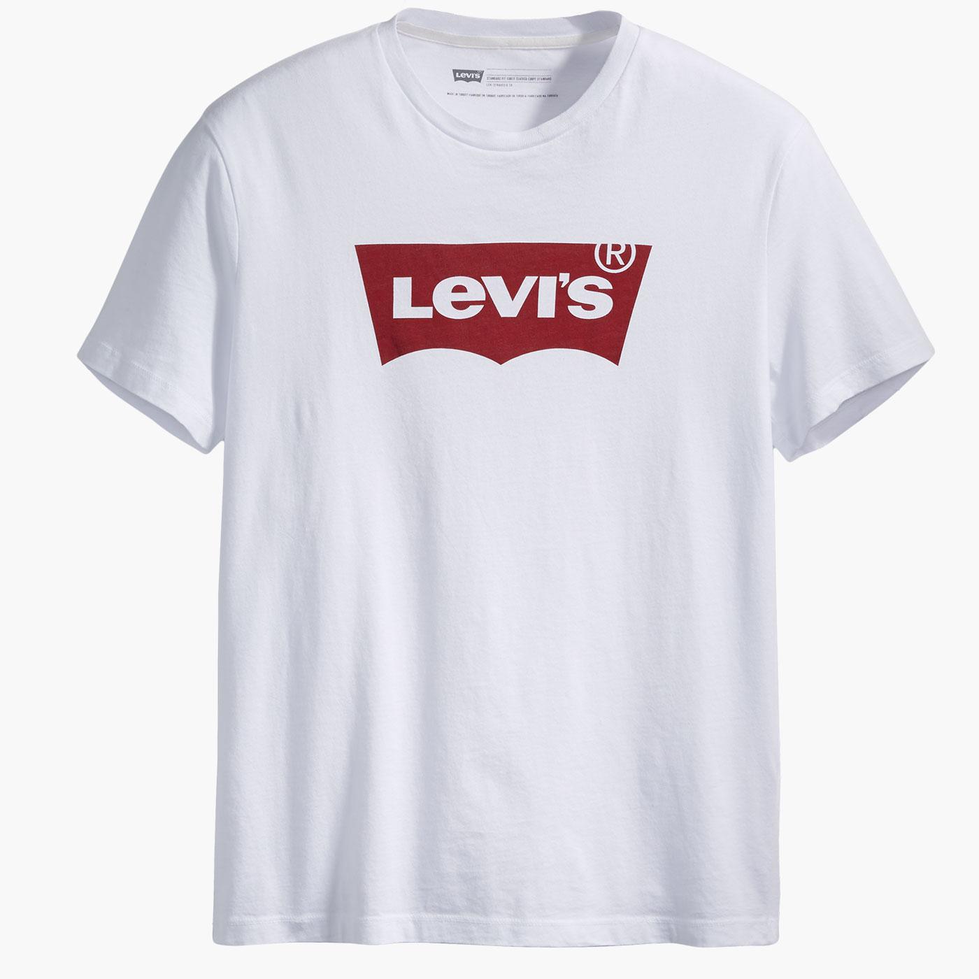 LEVI'S® Retro Mod Indie Batwing Logo T-Shirt White