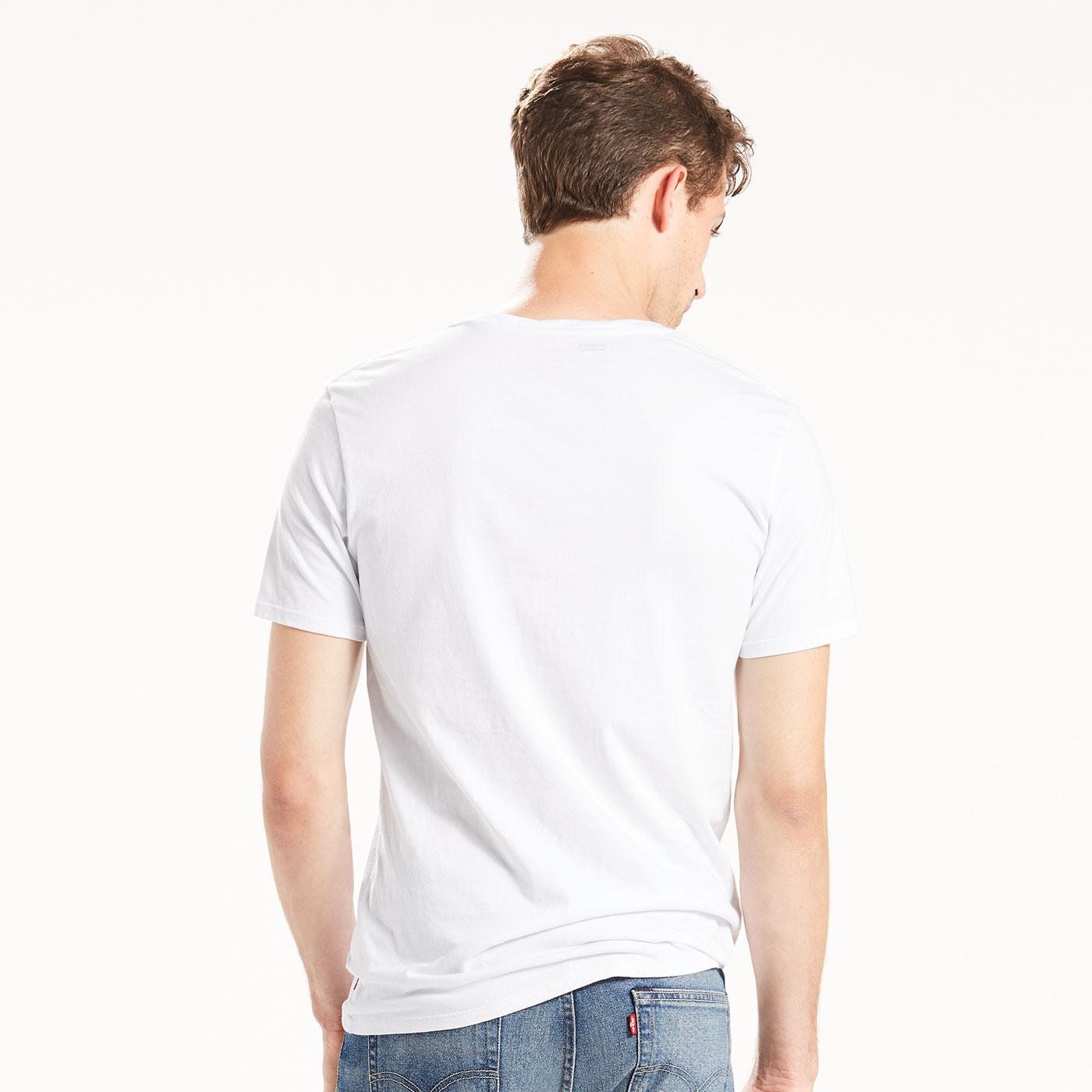 LEVI'S® Retro Mod Indie Classic Batwing Logo T-Shirt in White