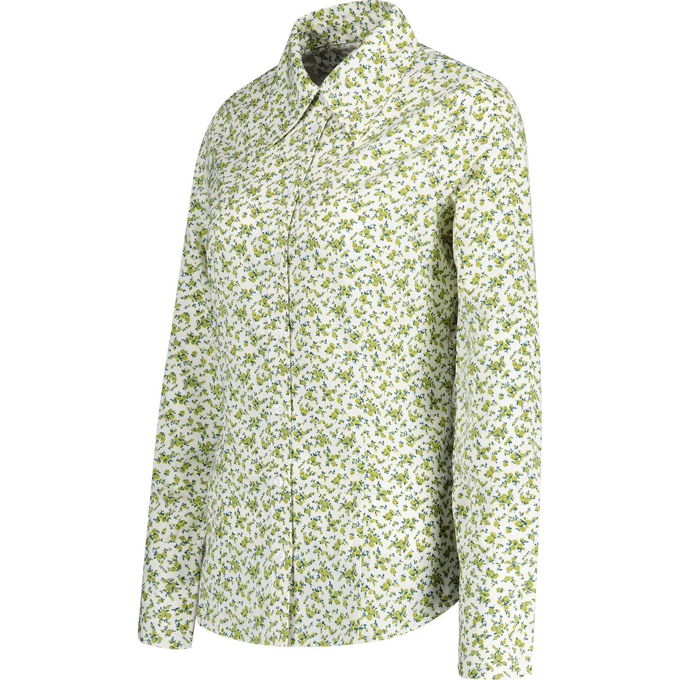 LEVI'S® Maeve Retro Relaxed Floral Blouse Elodie Floral Moss