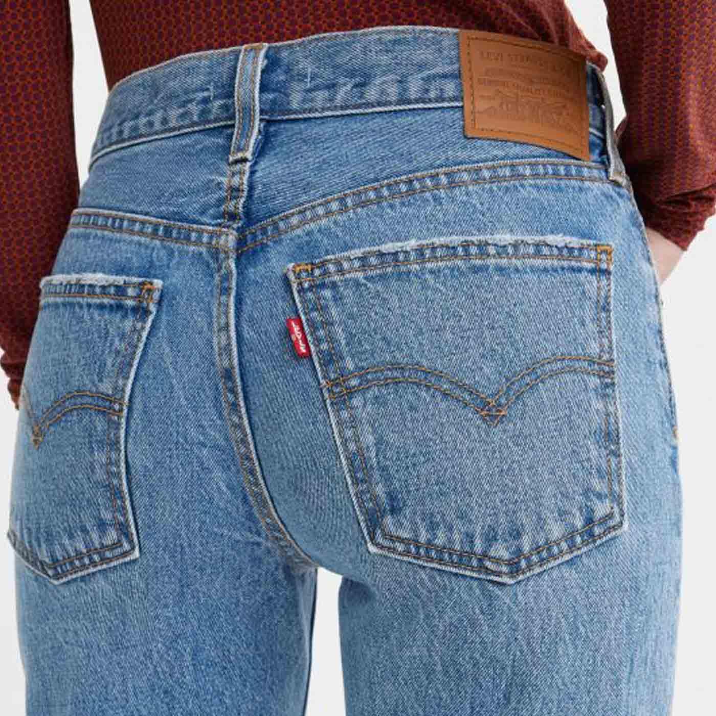 Levi® Middy Classic Straight Fit Jeans in Good Grades