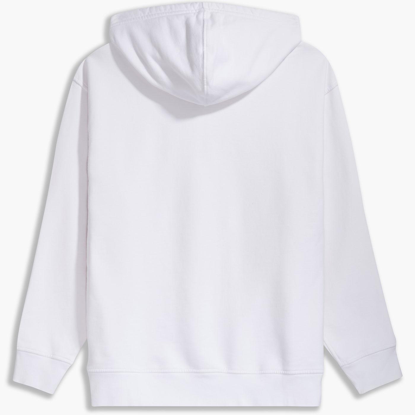 LEVI'S T2 Relaxed Modern Vintage Logo Hoodie in White