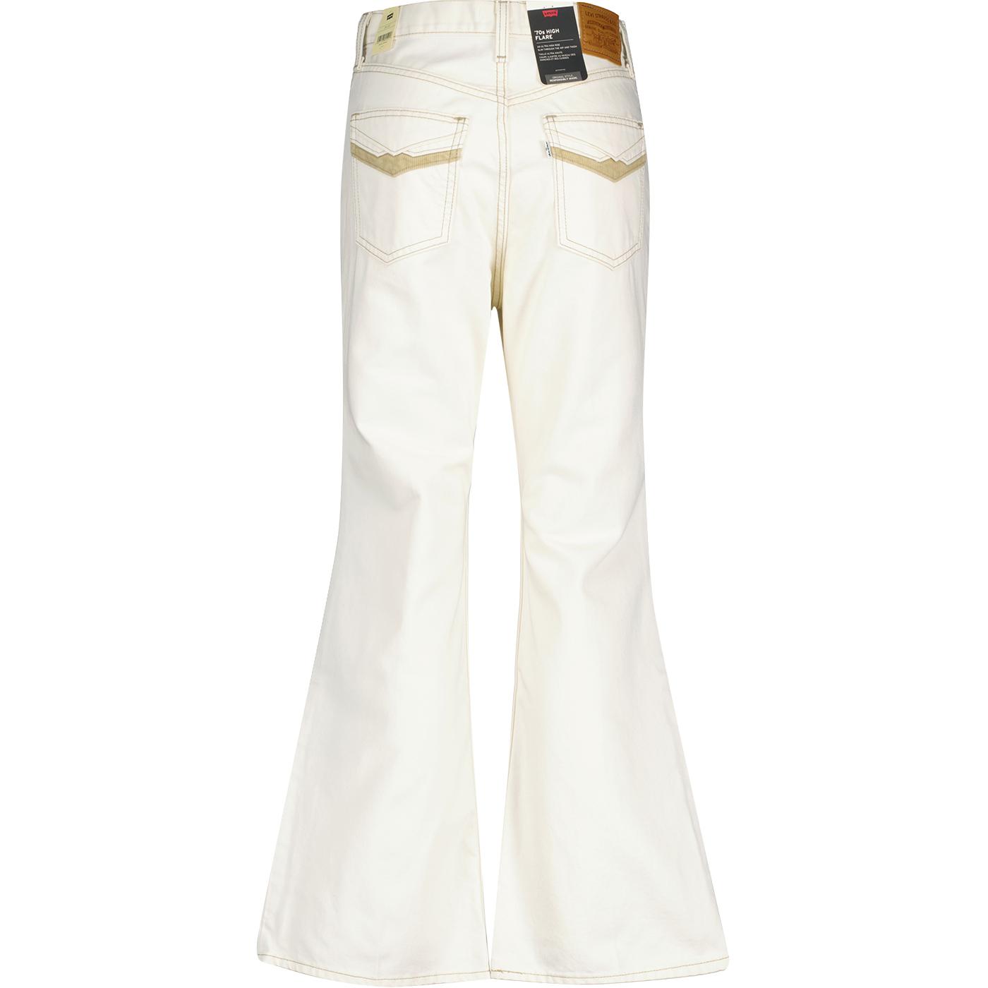 Levi's® Movin On 70s High Flare Jeans in Sunny Cream