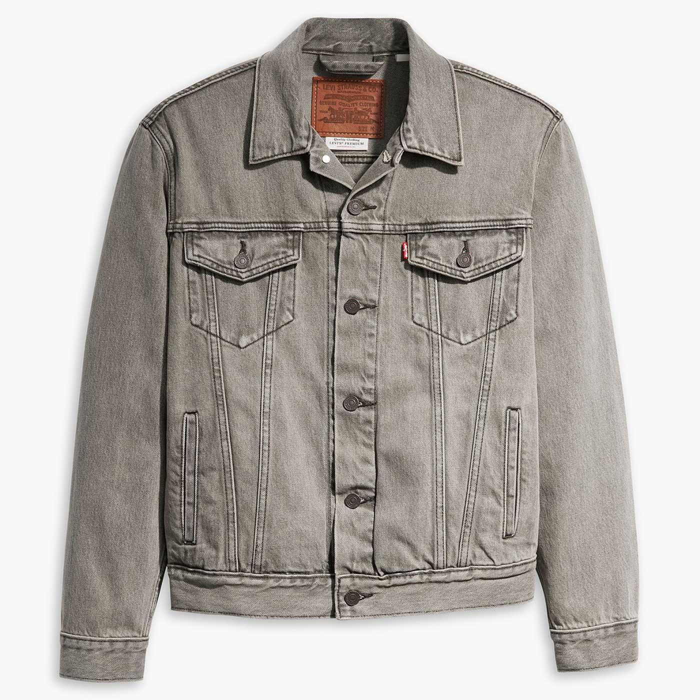 Levi’s® Original Men's Denim Trucker Jacket Goosebumps Grey